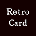 retro card